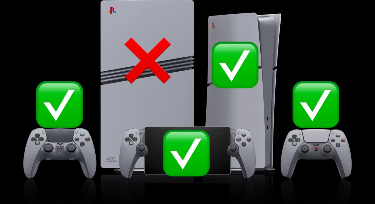 🚨Last PS5 30th Anniversary restock tonight &amp; tomorrow: PlayStation 5 Slim consoles, PS Portal, DualSense &amp; DualSense Edge

🔔I'll send alerts for
Walmart
Console mttswdr.co/walmart-ps5-sl…
Controller mttswdr.co/ps5-dualsense-…

Amazon
Console amazon.com/dp/B0DHLH13R5?…
Controller