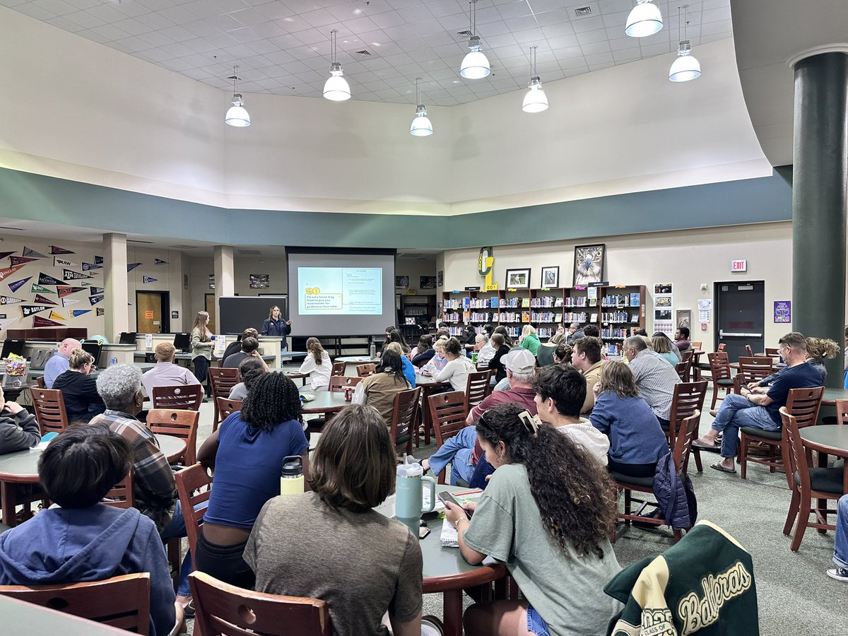 <a href="/clhsaca/">Mandy Stefinsky</a> put together a phenomenal Financial Aid Night to help our students and parents prepare for the next step! #TogetherweRISE #BestACA #TodayinComal <a href="/CLHSPrincipal/">Mark Oberholtzer</a> <a href="/Ms_Raabe/">Liesel Raabe</a> <a href="/NLMorrisCLHSAP/">Nicole L Morris</a> <a href="/cisdnews/">Comal ISD</a> <a href="/DrChapmanCISD/">Dr. John E. Chapman III - Comal ISD Superintendent</a> <a href="/CLHS_Counselor/">Sara Johnson</a>
