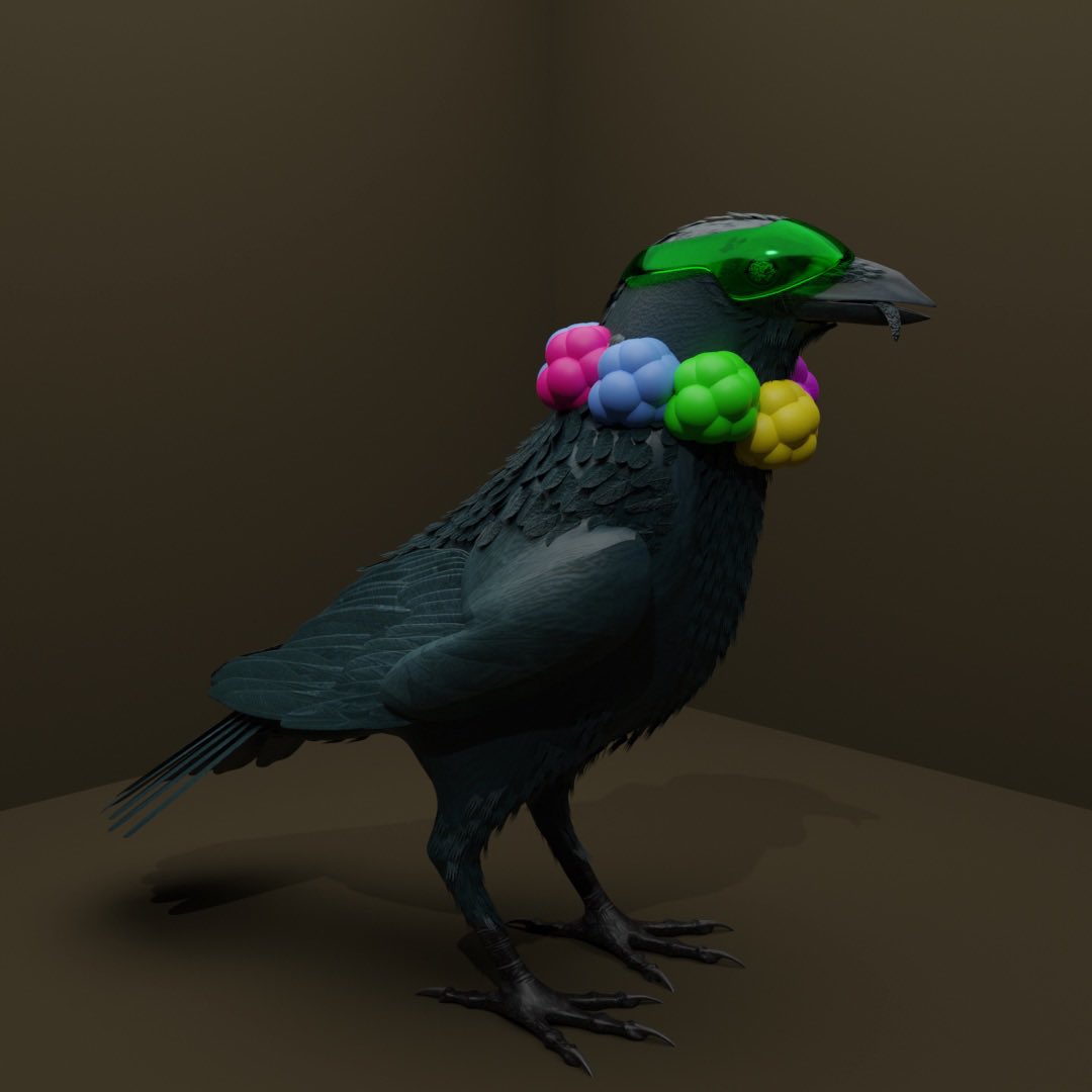 🐦‍⬛🔪 3D crow NFT GIVEAWAY 🚨🚨🚨

🔪1st you must like &amp; RT this post

🐦‍⬛ 2nd you must follow <a href="/EndlesssJ88/">endlzcrowcaw</a> &amp; <a href="/crow_with_knife/">crow with knife</a> 

🚨 3rd Comment down your favorite crow with knife meme 🔥

Winner will be picked and announced in 24 Hrs GOO! ⬇️