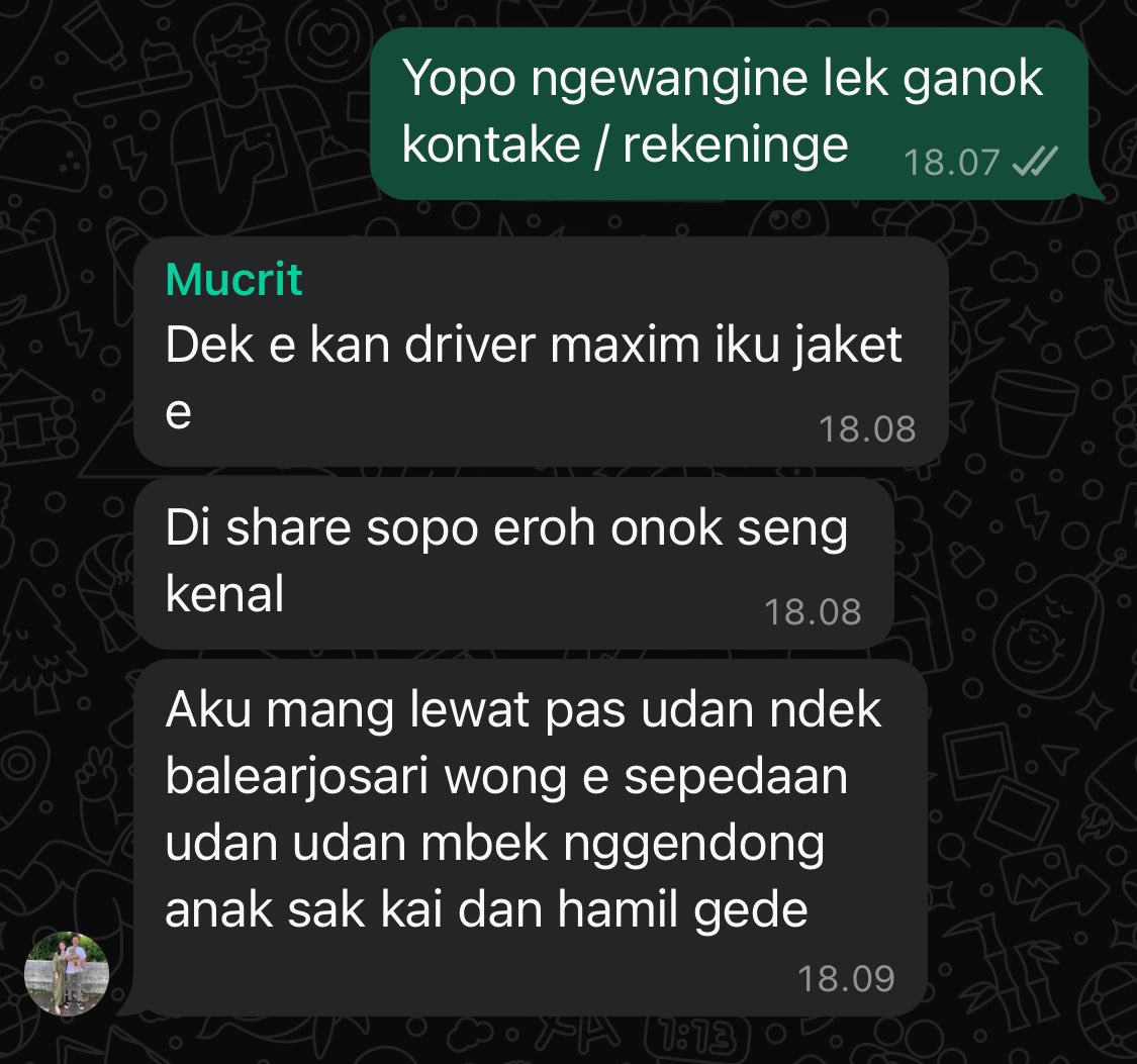 Bismillah. 
Come on X, do your magic.

Dapet info dari adik, ada warga Malang butuh bantuan. Karena kita ga menemukan kontaknya, barangkali ada yang ketemu dijalan ulurkan tangan untuk membantu ya.

Semoga Allah balas kebaikan kalian. Barakallah fiikum <a href="/infomalang/">Info Malang</a>