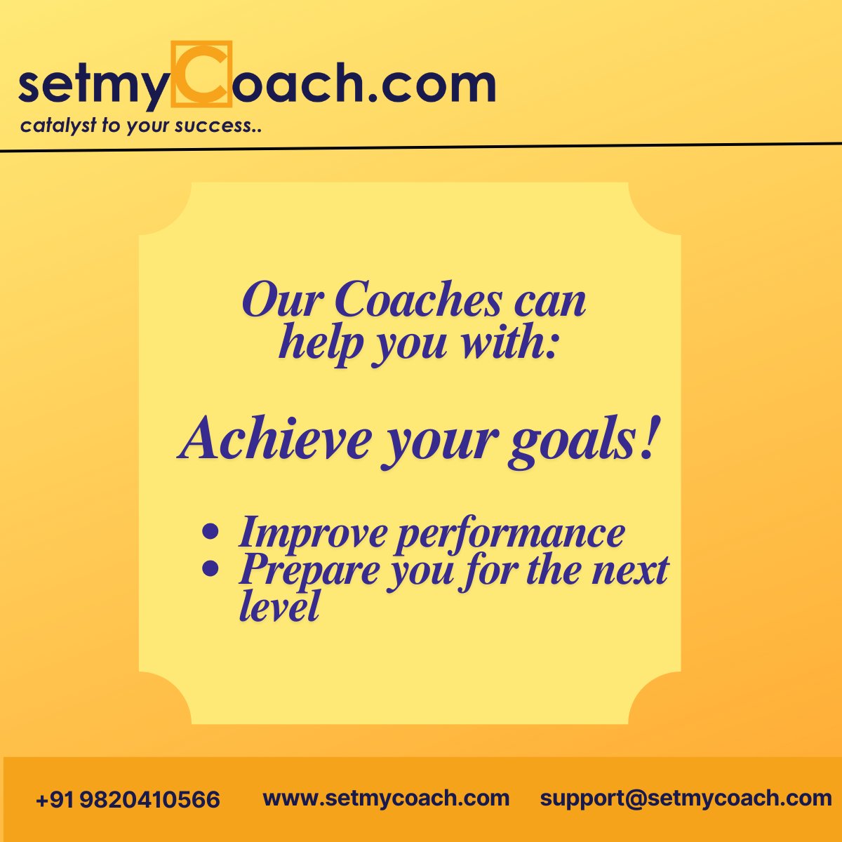 Coaching helps!

#leadership #coaching #leaders #leader #motivation #ThursdayMotivation #ThursdayThoughts #MaharahstraElection2024