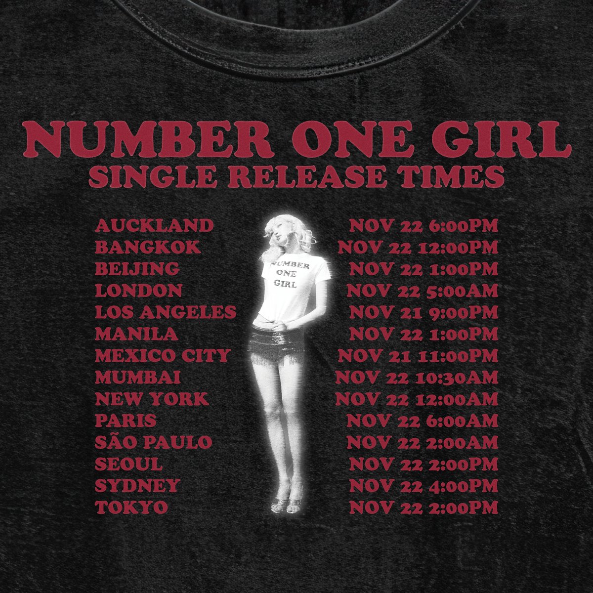 numberoneHQ's tweet photo. for our number ones ❤️ ROSÉ - number one girl 
single release on November 22 at 12:00AM EST worldwide: https://t.co/mbLbIgHvtV

#ROSÉ #number_one_girl https://t.co/OIGnD1c6sp