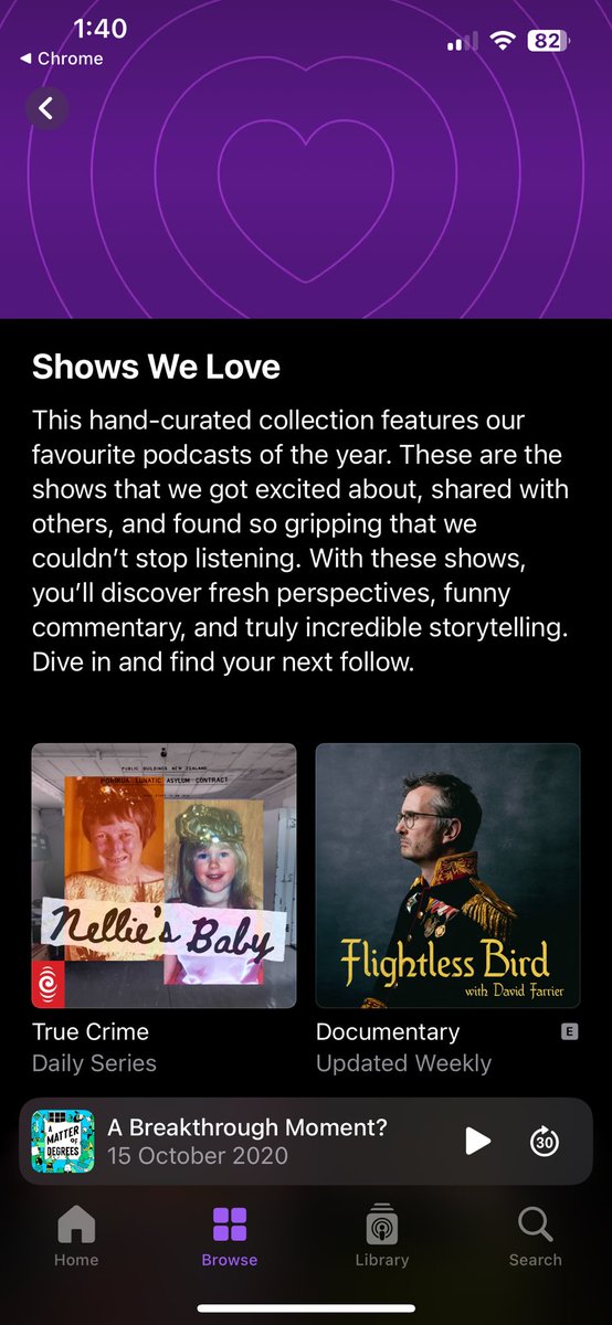 kirsty_johnston's tweet image. Apple picked Nellie’s Baby as one of its best podcasts of 2024!
Plus it was in the top episodes and series
Thanks for all the listens 🤍🤍🤍