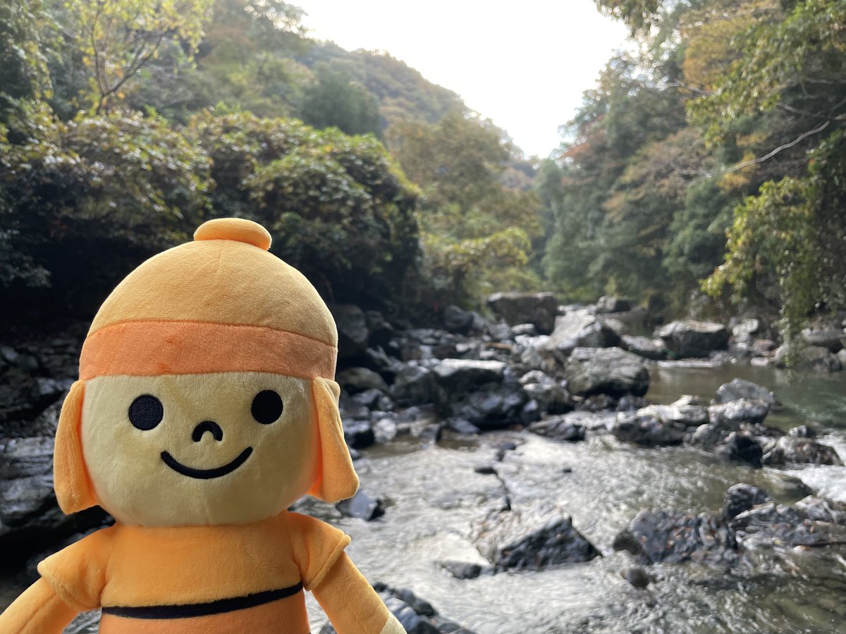 speech_ballon's tweet photo. 高槻の温泉旅館「山水館」に行く。

将棋のタイトル戦も行われる場所で、スタッフの方にお願いすれば、対局で使われる部屋を見せていただけ、記念撮影も出来るとのこと。

早朝に旅館の周りを散歩したのだが、川の音が気持ち良く、はにたんもこの笑顔。 https://t.co/kI4xzL6767
