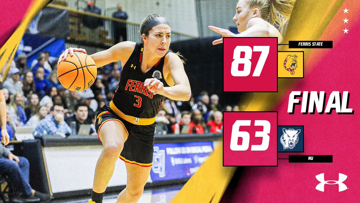ANOTHER WIN! #14 Ferris State rolls past Northwood in regional play tonight at Wink Arena! The 'Dawgs are now 5-1 on the year! <a href="/FerrisWBBall/">Ferris W Basketball</a>