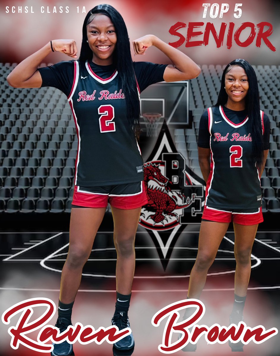 Coach Cann Jones (@coachcannjones) on Twitter photo Congratulations to <a href="/RavenBrown22/">Raven Brown</a> on being selected to the Class 1A Top 5 Seniors! Proud of you!! <a href="/BE_LadyRaiders/">Bamberg Ehrhardt Girls Basketball</a> <a href="/BambergEhrhardt/">Bamberg-Ehrhardt Athletics</a> #LadyRedRaiders #AlwaysUs #Season2Together Congratulations to <a href="/RavenBrown22/">Raven Brown</a> on being selected to the Class 1A Top 5 Seniors! Proud of you!! <a href="/BE_LadyRaiders/">Bamberg Ehrhardt Girls Basketball</a> <a href="/BambergEhrhardt/">Bamberg-Ehrhardt Athletics</a> #LadyRedRaiders #AlwaysUs #Season2Together
