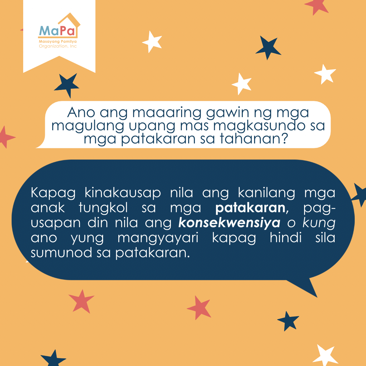 Masayang Pamilya Organization, Inc. tweet media