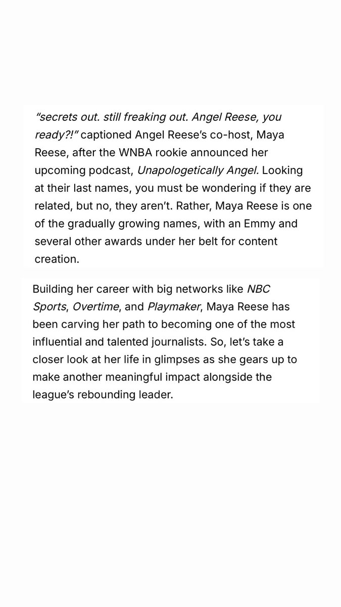 Maya Reese tweet media