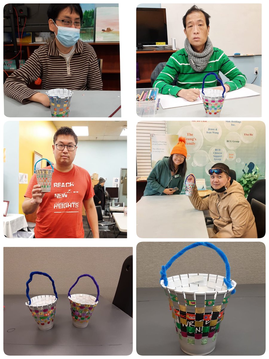 RCD_Richmond's tweet photo. RCD #CreativeArtsClub was back for another beautiful project. The participants ventured on a complicated art project, with assistance of many #RCDVolunteers. It is a good training for #HaneEyeCoordination.
#InclusiveArts #CommunityProjects #Arts4Everyone https://t.co/wGB6igzVHx