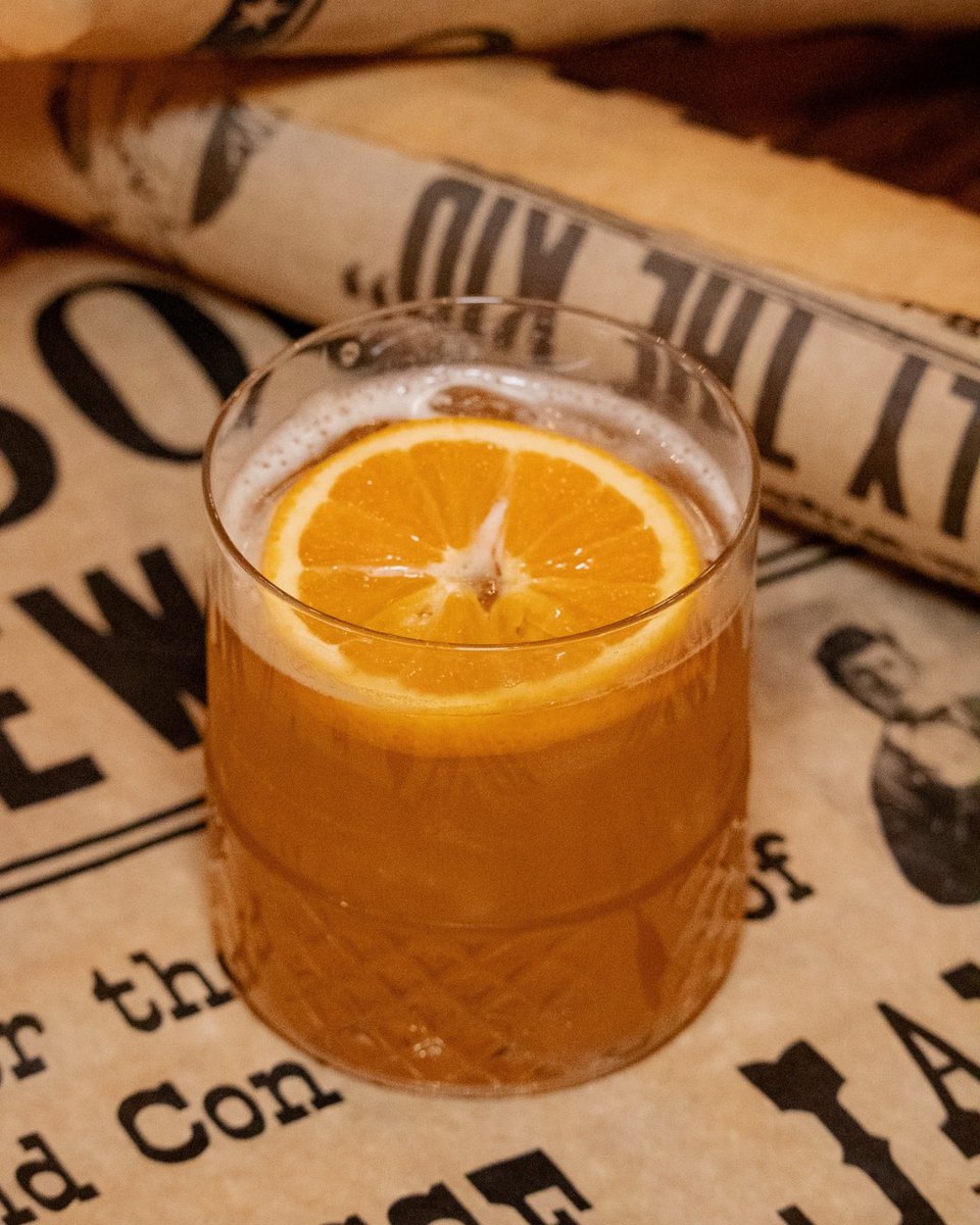 Saddle up! This will have you hootin’ and hollerin’ for more! 🤠 

The Cowbell Intolerante featuring rye whiskey, benedictine, lillet, honey, ginger, and lemon #MoreCowbell