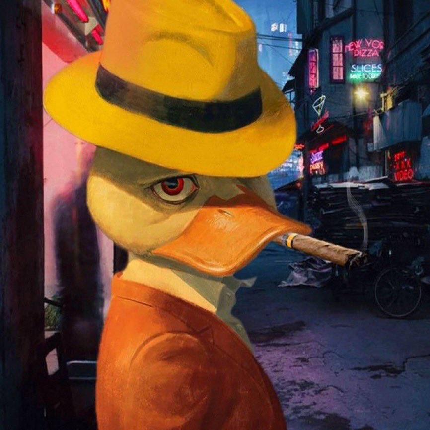 just bought some $howard here

gaining some hype and momentum rn

narrative could be something, the duck from howard the duck movie 

could do a little something in this meta <a href="/howardthecto/">HOWARD THE DUCK | $HOWARD</a> 

ca: Cb5JXcA7pUECncyqMLjodZF81Hb1vAF8ViBCPvYNpump