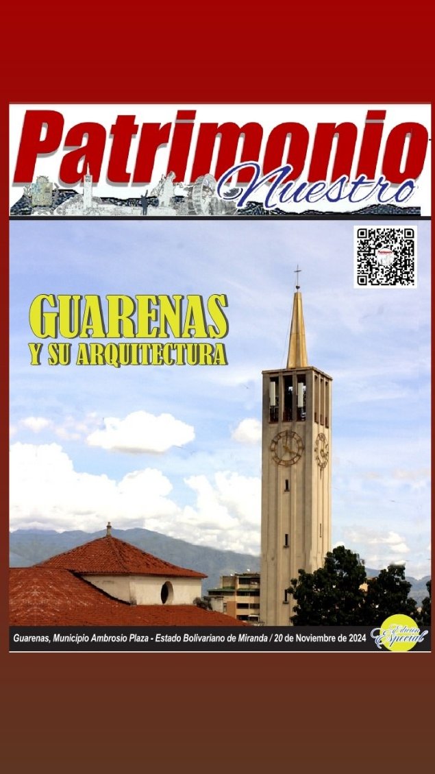 maap2010's tweet photo. Disfruta de la Edición Especial GUARENAS Y SU ARQUITECTURA de su Revista Digital Patrimonio Nuestro, noviembre 2024.

Accede a todas nuestras ediciones en la dirección del blog:
https://t.co/C8bm5o4WpK https://t.co/MWbXiRQtZF