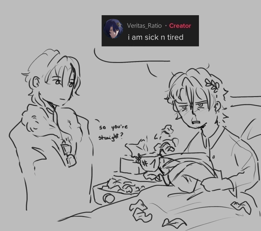 Melleraxx's tweet image. its coughing season and im infecting him with it #aventio