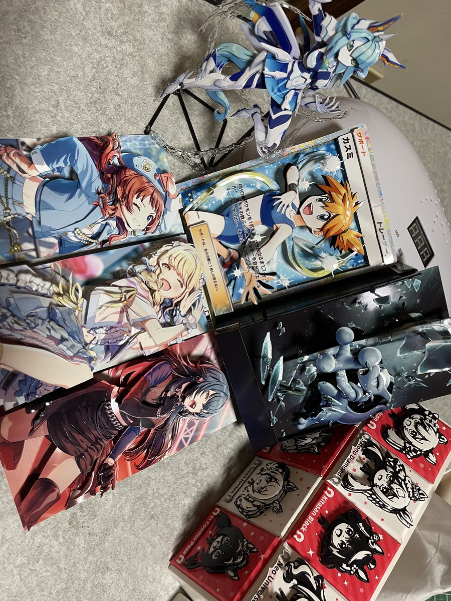 mamoniruru's tweet image. 固定ポスト用で写真撮影
過去作みてって下さい！
#ウマ娘 #ポケモン #WIXOSS 
#にじさんじ #ポケポケ #学マス