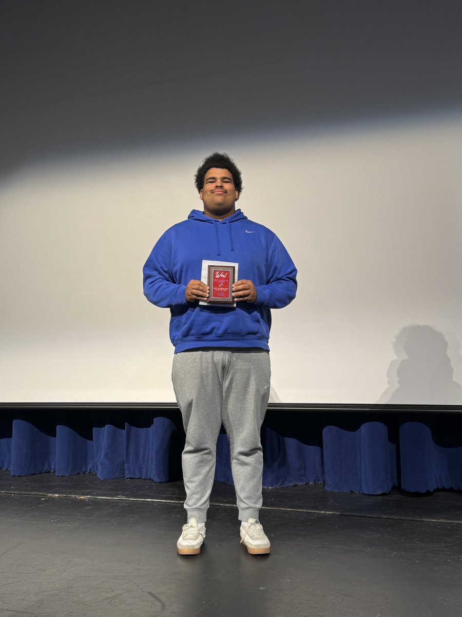 Congratulations to <a href="/CorbinBlair7/">Corbin Blair</a> on being voted as the Offensive Lineman of the Year!