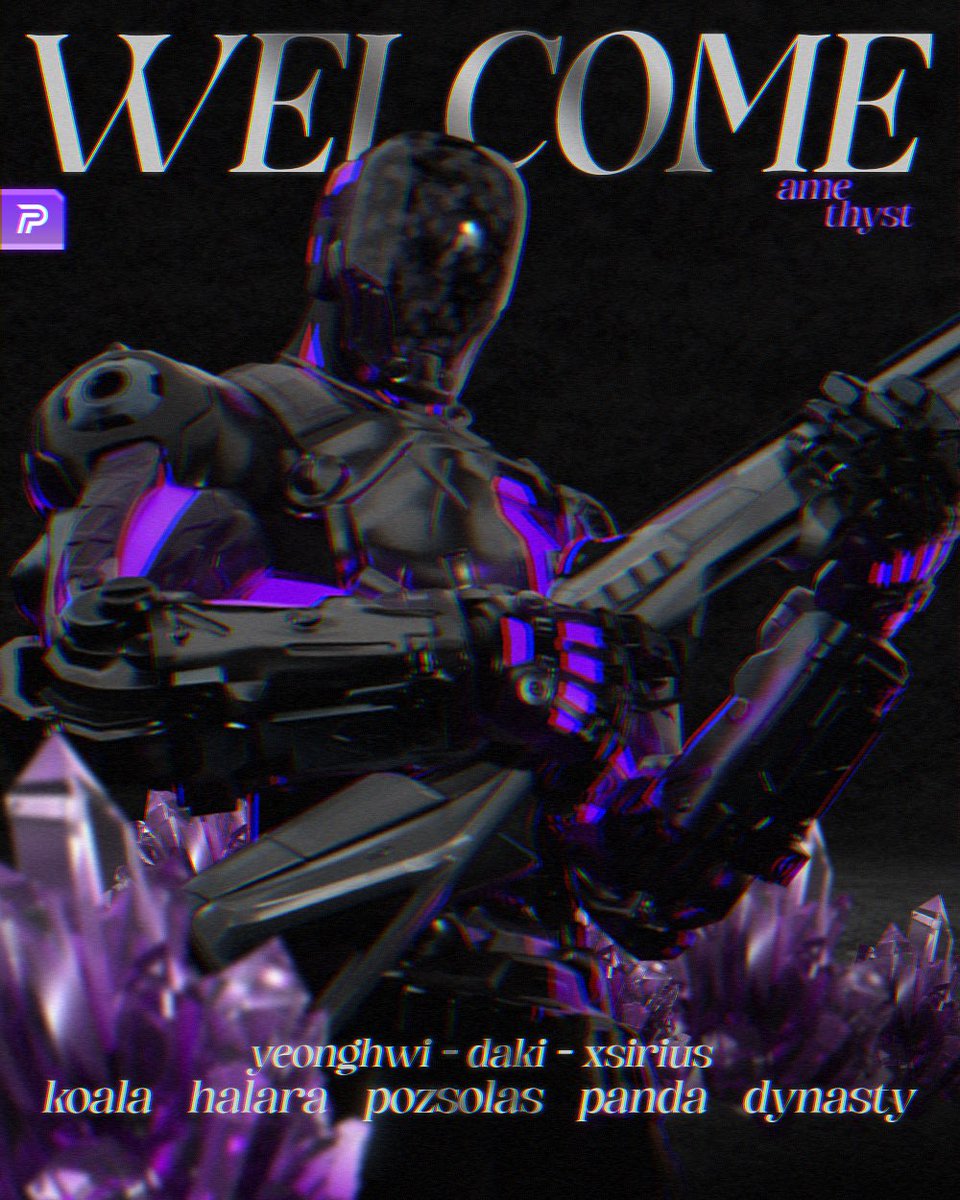 PrestigeGG_'s tweet image. Welcome Amethyst!! 

💜@Koala66streams 
💜@ShDynastyy 
💜@Halara18 
💜@carlosjsalas10 
💜@EvelioWright 
———————————-
💜@teddywonlove (Sub)
💜@6uppermoon (HC)