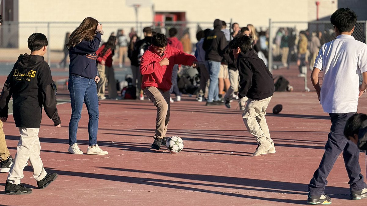 Adrian Ramirez, PhD (@aramirez_ems) on Twitter photo Playing soccer with students isnβt just a gameβitβs a chance to build connections and unforgettable memories. Thank you Mrs. Perez β½ #TeamSISD <a href="/Ensor_MS/">Stephen Fernandez</a> π― Playing soccer with students isnβt just a gameβitβs a chance to build connections and unforgettable memories. Thank you Mrs. Perez β½ #TeamSISD <a href="/Ensor_MS/">Stephen Fernandez</a> π―