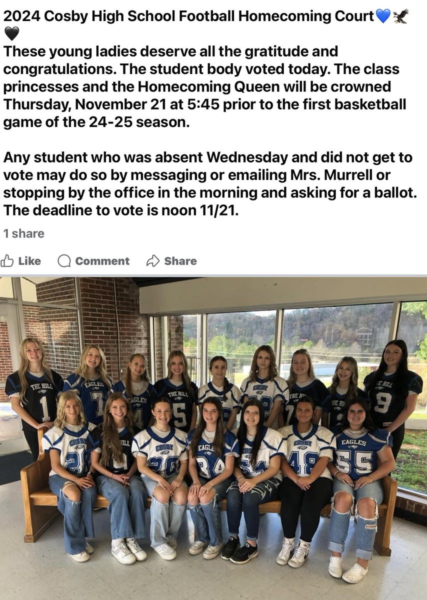 CosbyHighBoosters (@cosby_boosters) on Twitter photo 