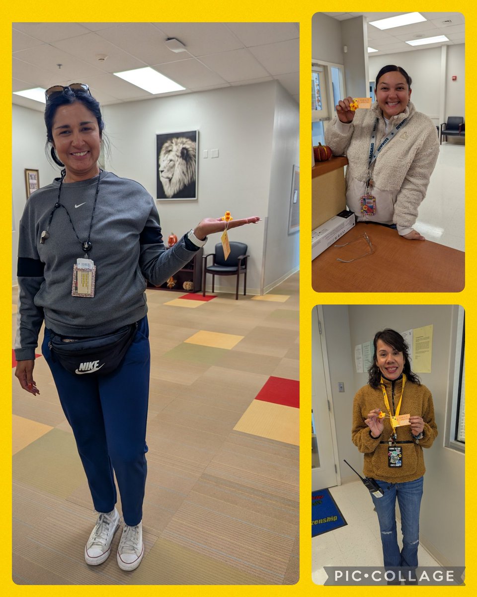 We have some Quack-tastic crossguard monitors and they're always quacking a smile! #QuackasmileSISD #TeamSISD #BuildingExcellence