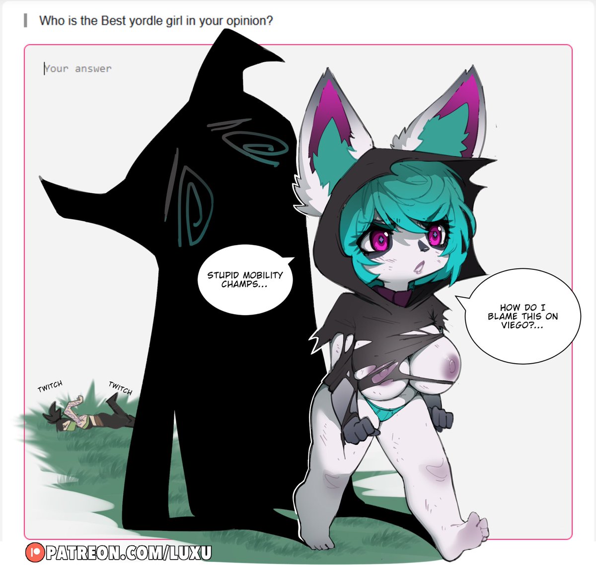 I like that she has a crush on Viego c: