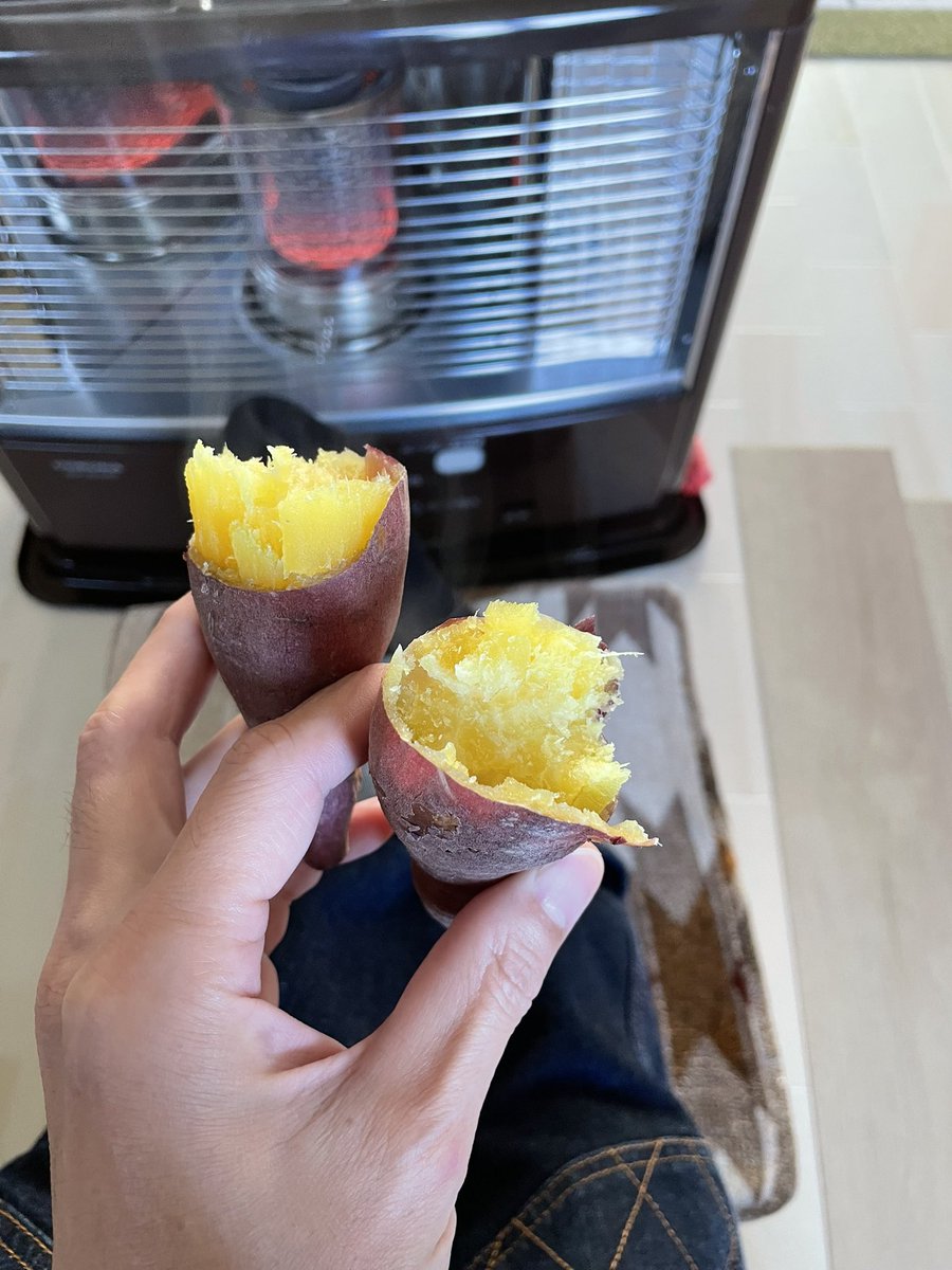 自宅で焼きいも🍠