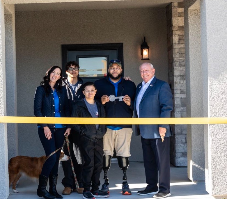 Homes For Our Troops is a great organization that builds and donates specially adapted custom homes nationwide for severely injured post-9/11 veterans.

A celebrity auction to benefit Homes For Our Troops has some great lots to bid on, from private lunches with some of your