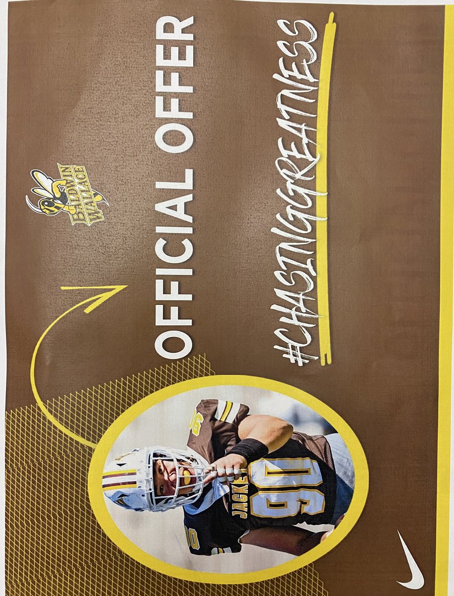 Blessed to say that I have received my second offer to play football from Baldwin Wallace University!! Thank you <a href="/CoachScottRaber/">Scotty Raber</a> <a href="/CoachHilvert/">Jim Hilvert</a> <a href="/BWFootball_/">Baldwin Wallace Football</a> !!
#AGTG