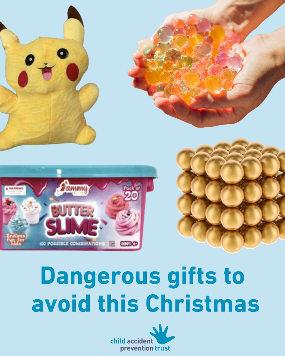 Cheap gifts from unknown sellers on online marketplaces can come from anywhere in the world and can be dangerous. So, to help you shop safely online this festive season we’ve highlighted dangerous gifts to avoid: capt.org.uk/8-dangerous-gi…

#ChristmasProductSafety #ChildSafety