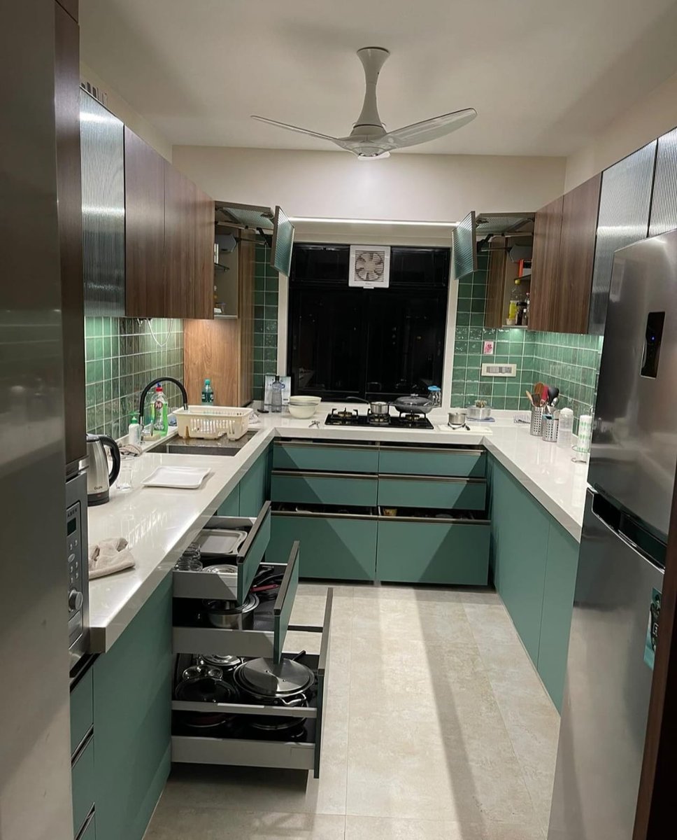 KKModularKitchn's tweet image. Introducing the acrylic modular kitchen by KK Modular Kitchen.

Experience sleek design, durability, and unmatched functionality.

Our acrylic kitchens are stylish, durable, and easy to maintain, enhancing your cooking space and home.

#KKModularKitchen #KitchenDesign