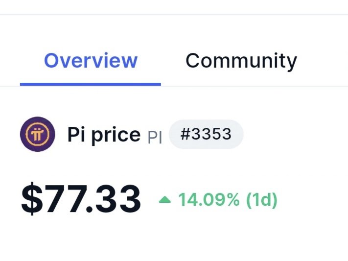The price of Bitcoin is going up and people are celebrating. But why? Nobody has Bitcoin. I don't have it. You don't have it. Why should we celebrate?

Here's a reason to celebrate:
Pi Network is coming!!

#Bitcoin
#PiNetwork