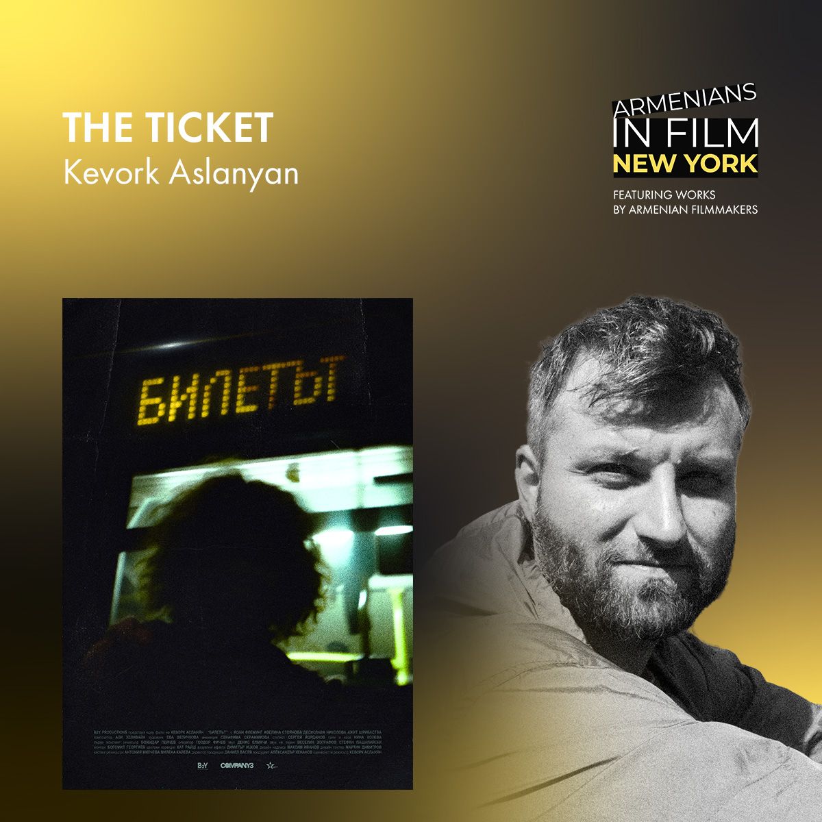 MrKevork's tweet photo. Tickets Are Available Now For @agbu's Armenians In Film Event. If you fancy watching “The Ticket” on the big screen, now is the time.

12.4 | 8 pm — Lincoln Center Francesca Beale Theater New York, NY

https://t.co/8rbDwEwT17 https://t.co/cMaz3RQJS8