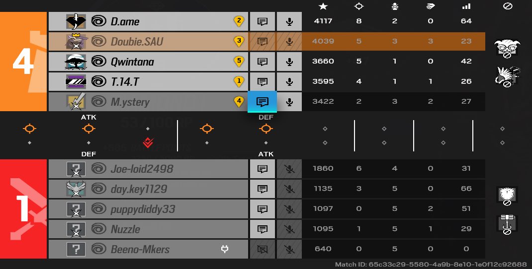 W performance out of <a href="/BeenoR6S/">Beeno</a>