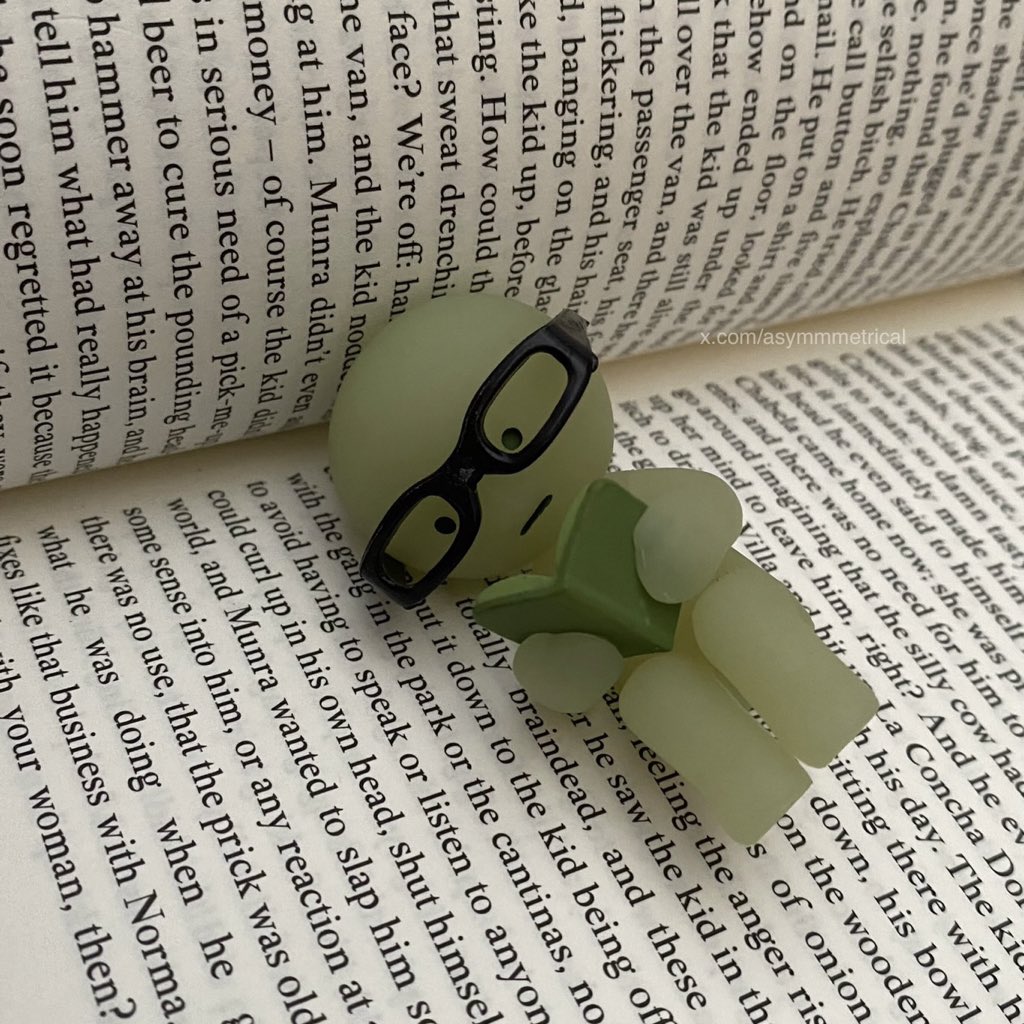 okay what did he read