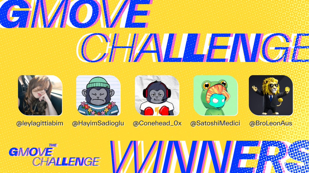 MVMT_CN's tweet image. 我们向大家征集最棒的 Gmove，你们提交了数百个超棒的作品！  
今天，我们来揭晓 #GmoveChallenge 的5位获奖者。