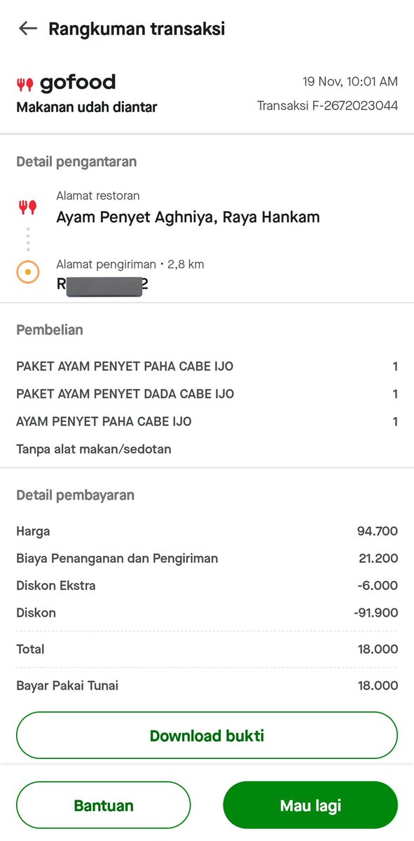 careymamen's tweet photo. 2 hari kemarin dibahagiakan oleh gojek wkwkwk maaciw @gojekindonesia https://t.co/JvqgGubQJb