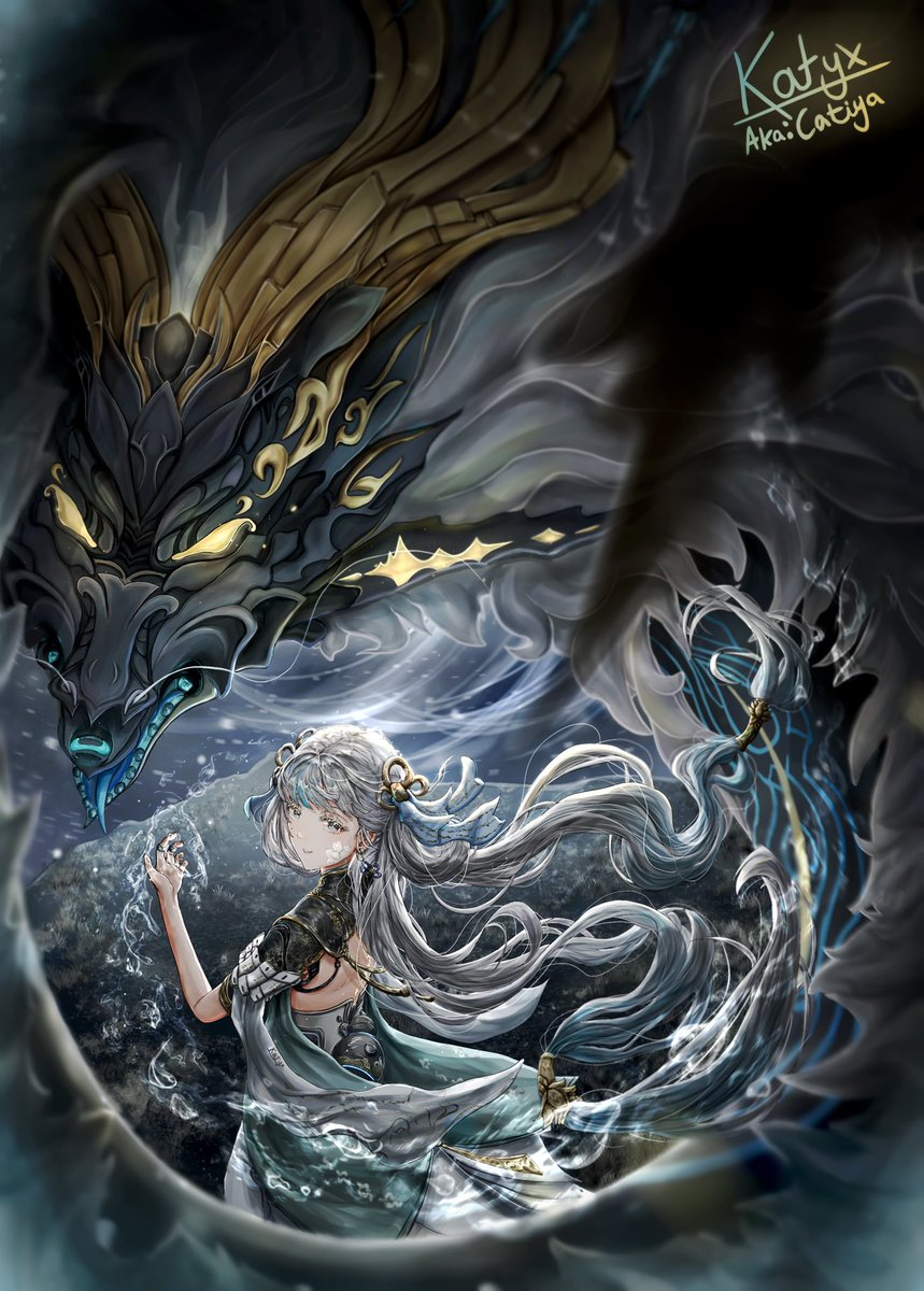 The wip vs final of my Jinhsi illustration 🐉✍️
#WutheringWaves #Jinhsi #鸣潮