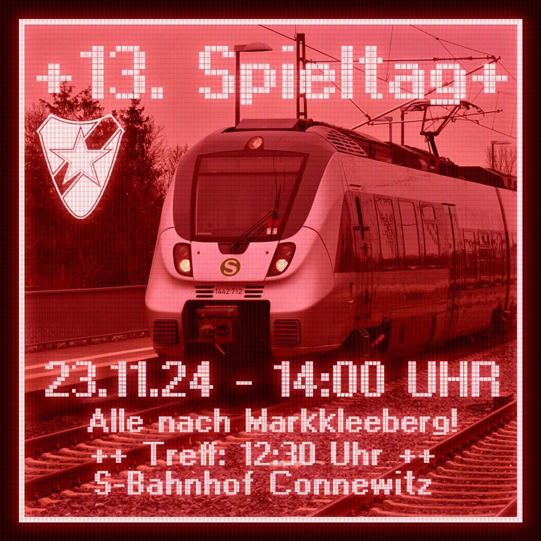 Am Samstag nach Markkleeberg! Mit dem Sportpark Camillo Ugi erwartet die #ErsteHerren* ein absolutes Saisonhighlight. Treff zur gemeinsamen Anreise ist 12:30 Uhr am S-Bahnhof Connewitz.