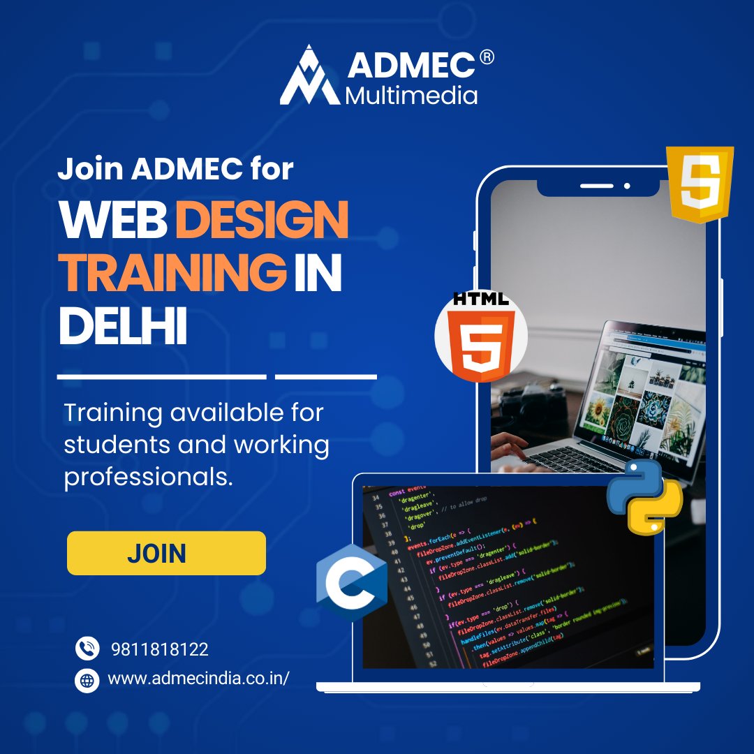 admecinstitute's tweet image. Join career oriented Web Design Training in Delhi at ADMEC Multimedia Institute. We provide 100% placement support. Check all our courses via this link
admecindia.co.in/courses/web-de…
#webdesigner #webdesigning #webdesigncourse #webdesigninstitute