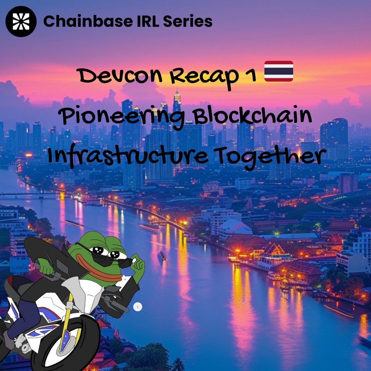 ChainbaseHQ's tweet image. Devcon was an exhilarating week filled with innovation, collaboration, and showcasing our blockchain infrastructure advancements!

Dive into our firsthand Devcon experience from an infrastructure development perspective: launching Chainbase AVS on @eigenlayer, connecting at…