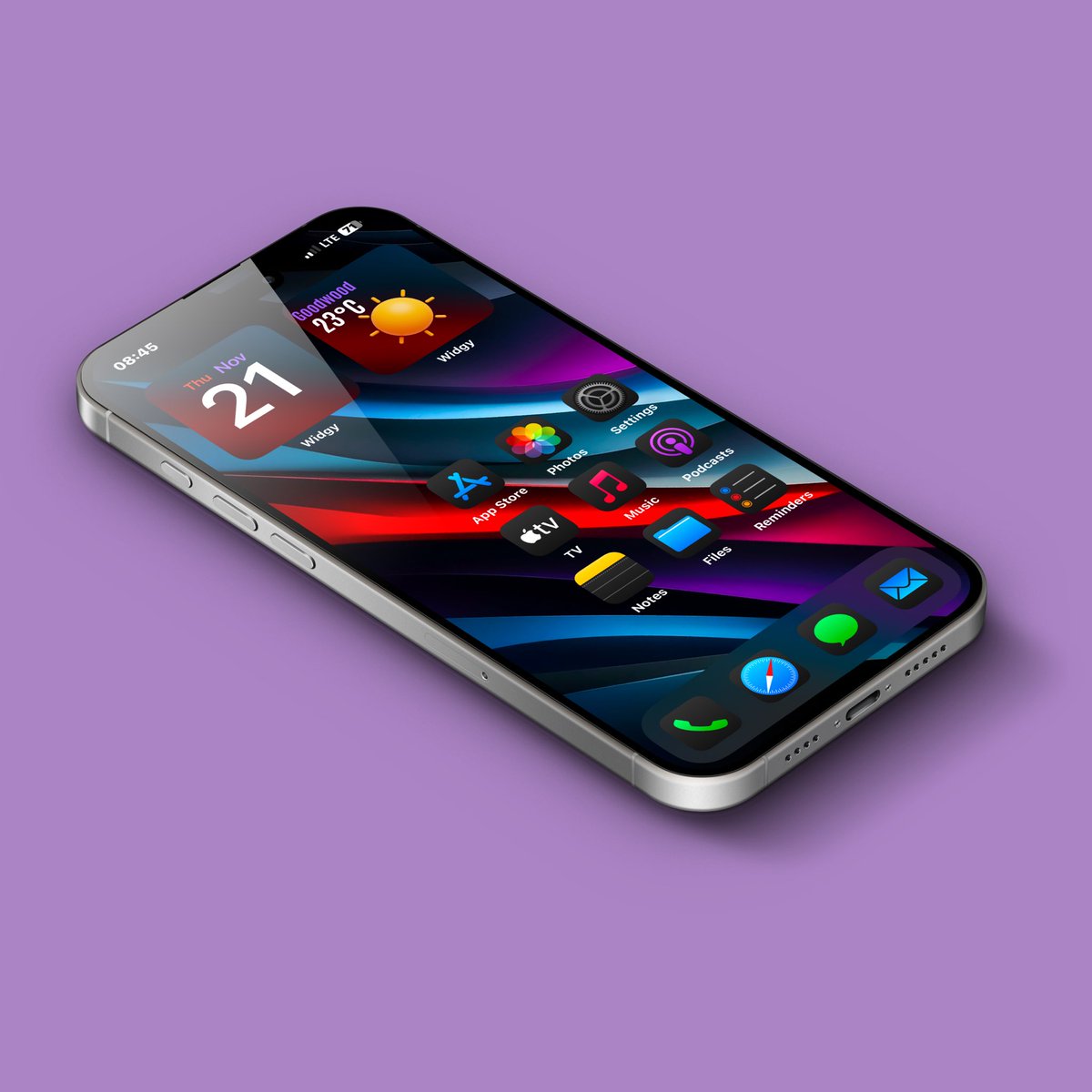 Venero_Antonio3's tweet image. Today’s setup 
#widgets and #Wallpaper by me 
#mockup by @screenshot_pro 
#ios18 #Apple #iPhone