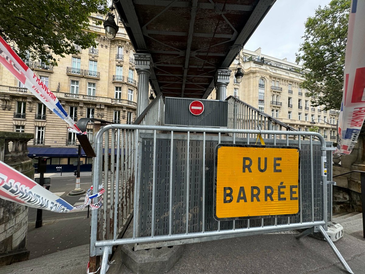 Paris : les travaux de la passerelle Bir-Hakeim débuteront fin novembre
➡️ l.leparisien.fr/Ai69