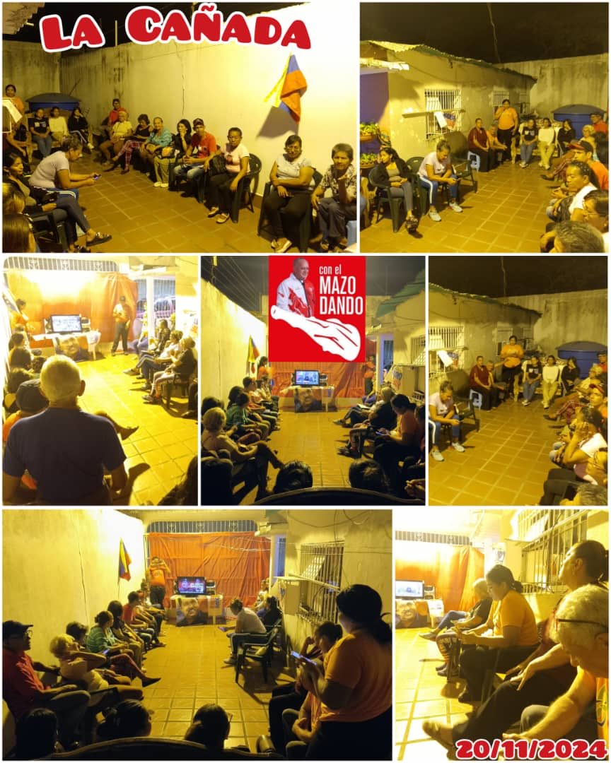 maritrinabastar's tweet photo. 🔊🇻🇪👉 Hoy miércoles 20NOV2024 siguiendo las orientaciones de nuestra Organizadora del PSUV en la PQ Los Godos Maritrina Bastardo, las estructuras de UBCH, Comunidad y Calle en compañía de los directores políticos Luzmeri y Henry disfrutamos del Mazo Dando 📺🚩🚩 https://t.co/wMDOjLE4lF