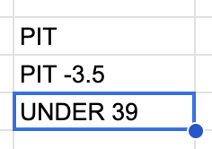 sprtsbettingpix's tweet photo. Nov. 21 2024 #NFL Predictions attached
#NFLFreePick: PIT/CLE U37 (-110)
NFL Totals 2024 Record: 73-91-1
NFL Totals 2024 Picks Record: 17-29 https://t.co/aFg6kLAZnn