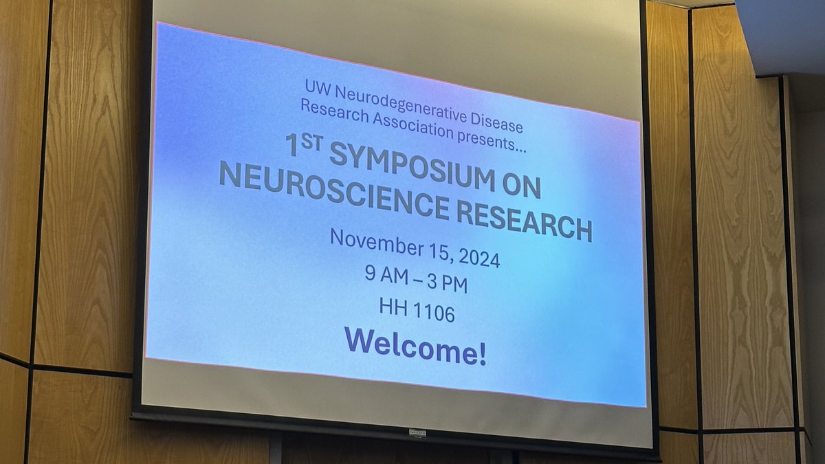 Big thanks to everyone who joined us for the first-ever Symposium on Neuroscience Research at UW! It was incredible to learn about the neuroscience research happening here at UW #SoNR2024

Thank you to <a href="/uwaterloogsef/">UW Graduate Studies Endowment Fund</a> and <a href="/waterloosci/">Waterloo Science</a> for funding this event.