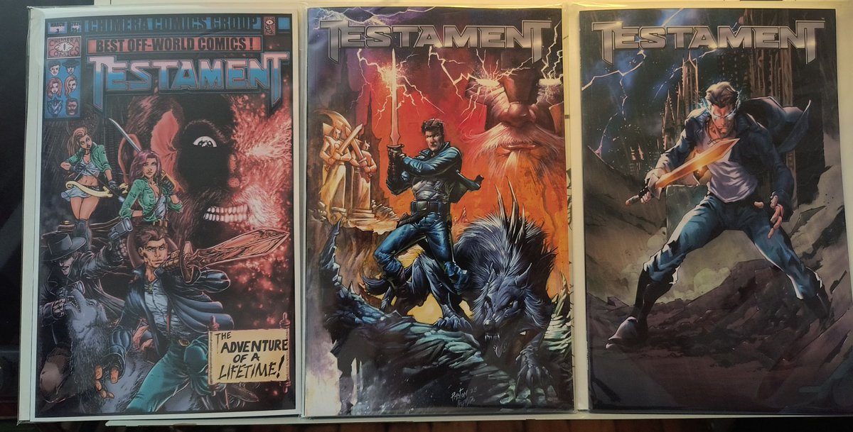 Joe Ball King Toad Inc. (@comicartmaster1) on Twitter photo Got a heap of sweet comics in the mail from <a href="/Chimeradawriter/">⚔️Chimera⚔️</a> . He's really knocked it outta the park with Testament issue 3. Got a heap of sweet comics in the mail from <a href="/Chimeradawriter/">⚔️Chimera⚔️</a> . He's really knocked it outta the park with Testament issue 3.