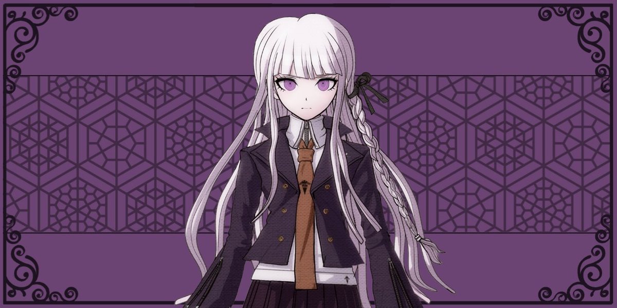 Aparece Kirigiri en Danganronpa Pose… a sus espaldas.

—Tsumiki-san.