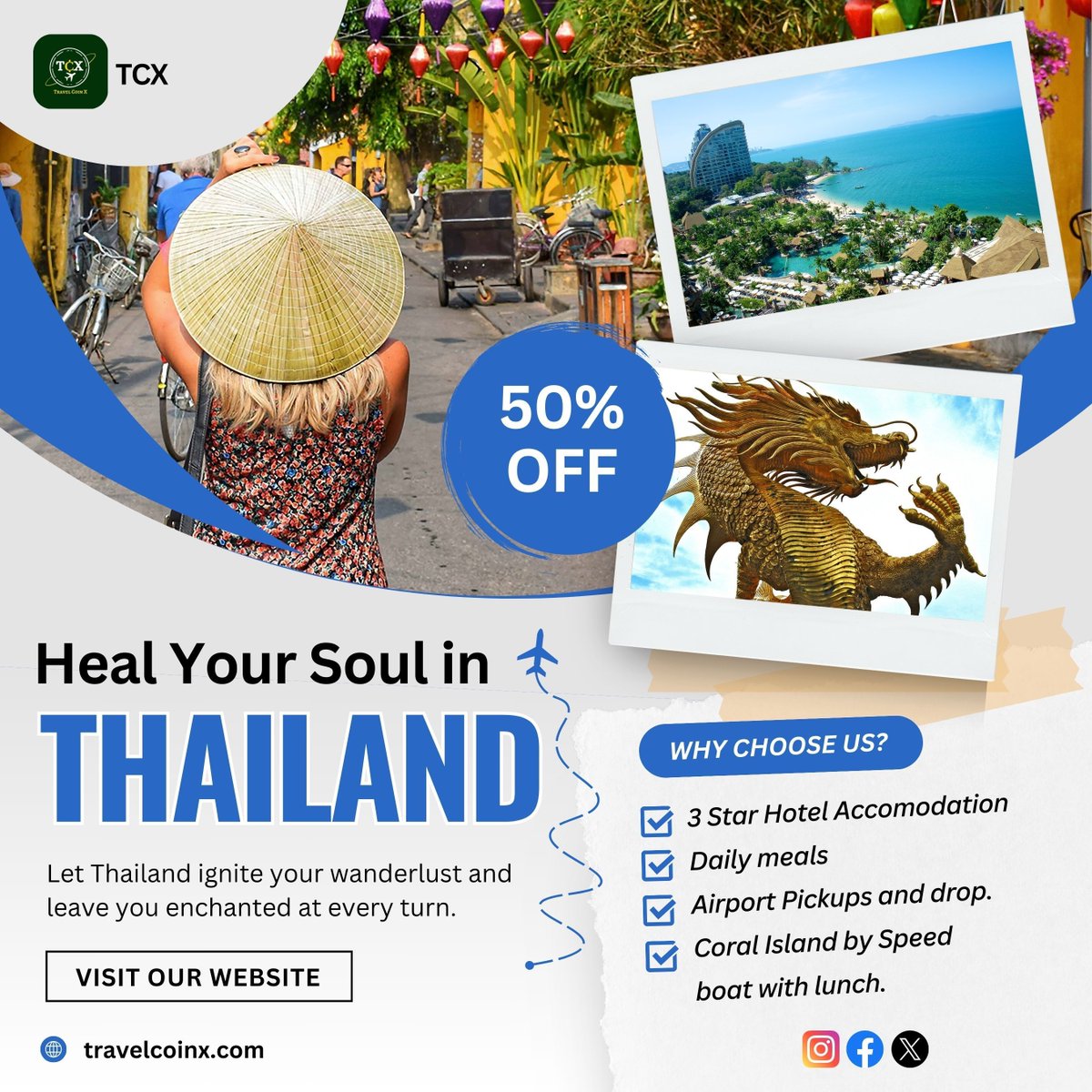TravelCoinx's tweet photo. Spin the globe, pick a spot, and let Travel Coin X handle the rest!
#SpinToWin #TravelAnywhere #ExploreWithUs #tcx https://t.co/KL8D1jCqGI