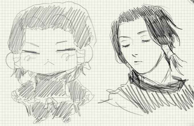 Noritoshi Kamo…. I'm lacking of drawings of him…. 