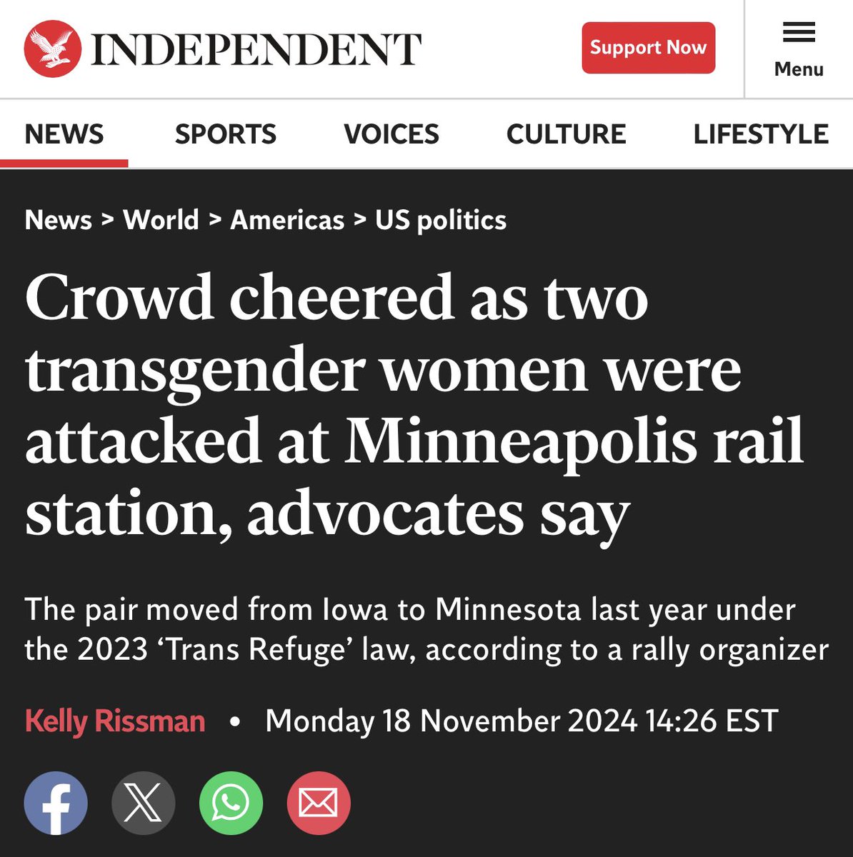 This shit is only going to get worse unless we stand up to it.