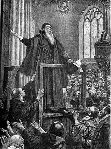 "What needest thou which are the image of God, to kneel before the image of man?"
- Archbishop Cranmer (Cranmer's Catechism)
